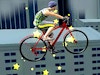 Bike Stunts of Roof
