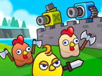 Merge Cannon: Chicken Defense